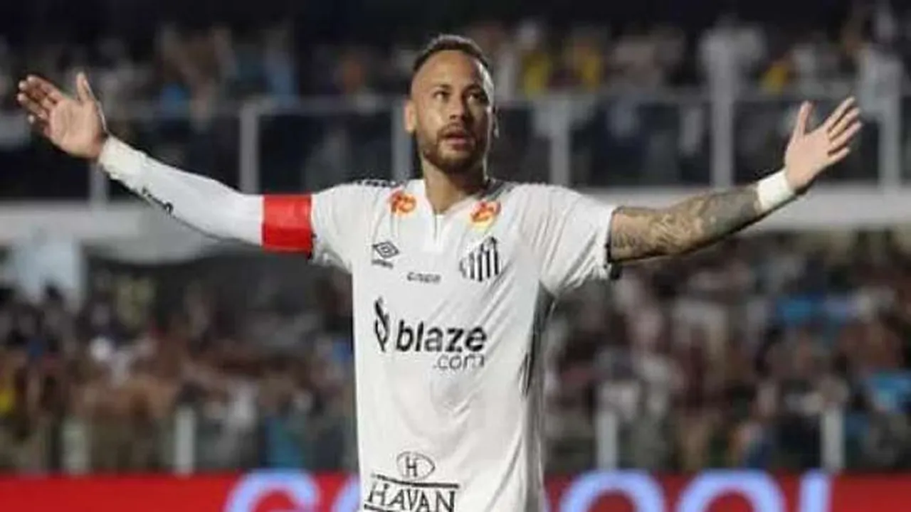 نيمار يخضع لجراحة في الركبة بعد إنقاذ سانتوس من الهبوط